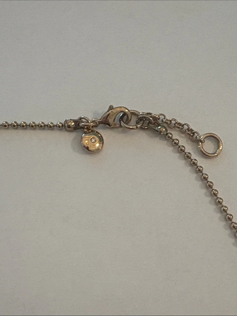 Crewcuts snowman holiday necklace